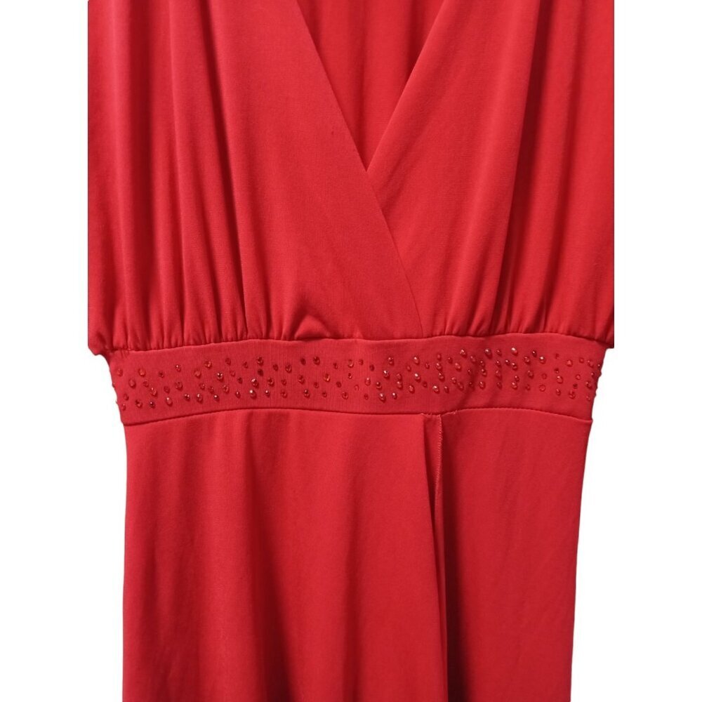 Love Tease Red Polyester Dress- Size:Small - Picture 3 of 8